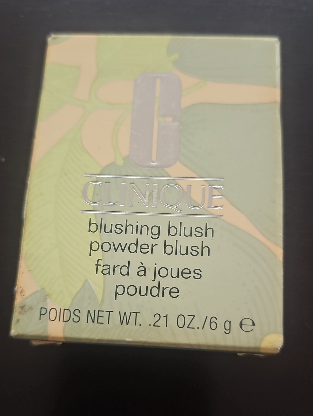 Clinique Blushing Blush Powder Blush — Lightweight Decorative Box